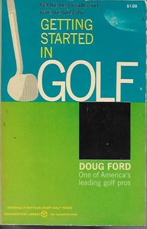 Immagine del venditore per Getting Started in Golf (1967) venduto da Bookfeathers, LLC