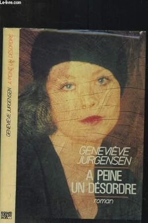 Image du vendeur pour A peine un dsordre mis en vente par Le-Livre