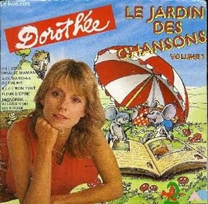 Image du vendeur pour pochette livre disque 45t // Le jardin des chansons volume 1 mis en vente par Le-Livre