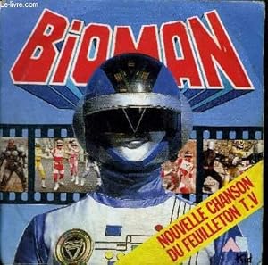 Image du vendeur pour Disque 45t // Bioman, nouvelle chanson du feuilleton TV mis en vente par Le-Livre