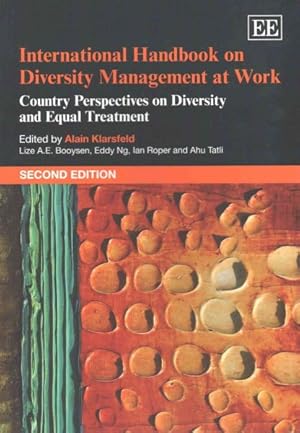 Bild des Verkufers fr International Handbook on Diversity Management at Work : Country Perspectives on Diversity and Equal Treatment zum Verkauf von GreatBookPrices