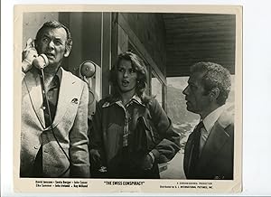 Immagine del venditore per Swiss Conspiracy-David Janssen, Senta Berger, and John Saxon-B&W-Still venduto da DTA Collectibles