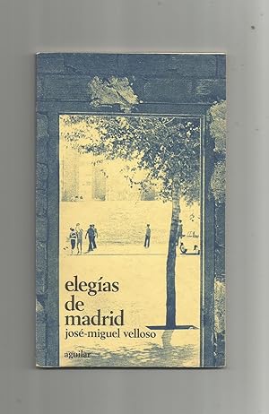 Seller image for Elegas de Madrid. for sale by Librera El Crabo