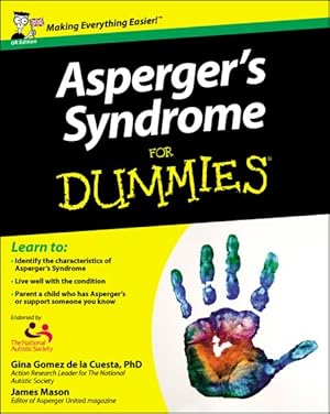 Immagine del venditore per Asperger's Syndrome for Dummies : Uk Edition venduto da GreatBookPrices