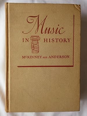 Image du vendeur pour Music in History: The Evolution of an Art mis en vente par P Peterson Bookseller