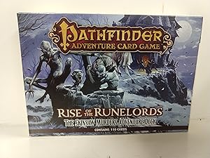 Image du vendeur pour Pathfinder Adventure Card Game: Rise of the Runelords Deck 2-the Skinsaw Murders Adventure Deck mis en vente par Fleur Fine Books