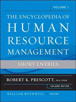 Seller image for Encyclopedia of Human Resource Management : Short Entries for sale by GreatBookPrices