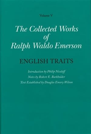 Seller image for Collected Works of Ralph Waldo Emerson : English Traits for sale by GreatBookPrices