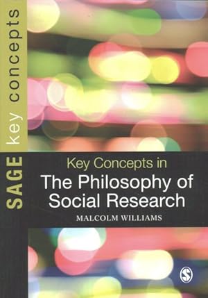 Seller image for Key Concepts in the Philosophy of Social Research for sale by GreatBookPrices