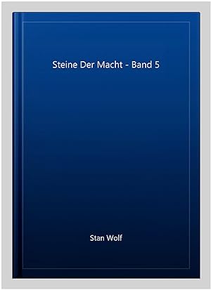 Image du vendeur pour Steine Der Macht - Band 5 -Language: german mis en vente par GreatBookPrices