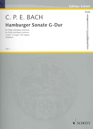 Seller image for Hamburger Sonata : Fur Flote Und Basso Continuo / for Flute and Basso Continuo : G-dur / G Major / Sol Majeur for sale by GreatBookPrices