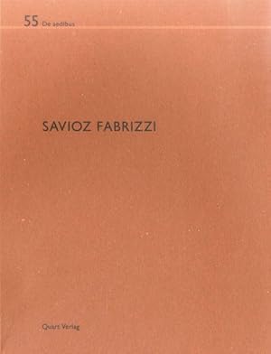 Image du vendeur pour Savioz Fabrizzi mis en vente par GreatBookPrices