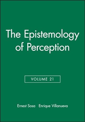Immagine del venditore per Epistemology of Perception venduto da GreatBookPrices