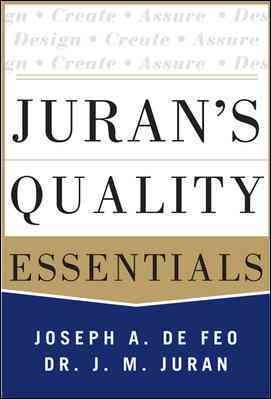 Seller image for Juran's Quality Essentials : For Leaders for sale by GreatBookPrices