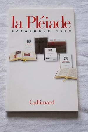 Image du vendeur pour LA PLEIADE CATALOGUE ANALYTIQUE 1999 mis en vente par Librairie RAIMOND