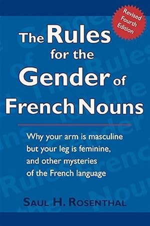 Imagen del vendedor de Rules For The Gender Of French Nouns a la venta por GreatBookPrices