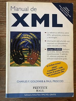 Seller image for MANUAL DE XML : for sale by LA TIENDA DE PACO