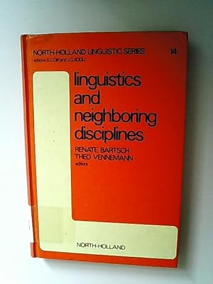 Bild des Verkufers fr Linguistics and neighboring disciplines. zum Verkauf von Antiquariat Bookfarm