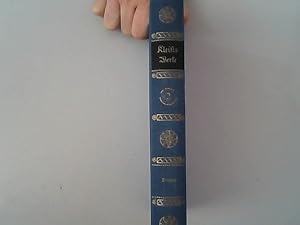 Seller image for Kleists Werke in drei Bnden. Zweiter Band: Dramen. for sale by Antiquariat Bookfarm