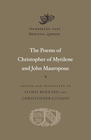 Seller image for Poems of Christopher of Mytilene and John Mauropous for sale by GreatBookPrices