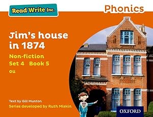 Image du vendeur pour Read Write Inc. Phonics: Orange Set 4 Non-fiction 5 Jim's House in 1874 mis en vente par GreatBookPrices