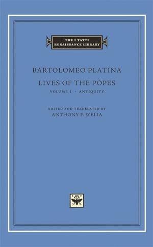 Imagen del vendedor de Lives of the Popes : Volume I: Antiquity a la venta por GreatBookPrices