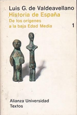 Immagine del venditore per Historia de Espaa. De los orgenes a la baja Edad Media 1 y 2 venduto da LIBRERA GULLIVER