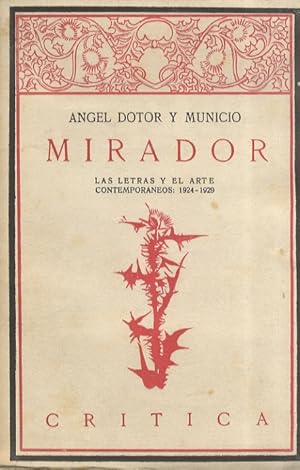 Mirador. La Letras y el Arte contemporaneos 1924-1929.