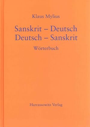 Seller image for Sanskrit-Deutsch / Deutsch-Sanskrit : Worterbuch -Language: german for sale by GreatBookPrices