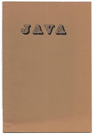 Imagen del vendedor de Java [Signed copy] a la venta por The Bookshop at Beech Cottage
