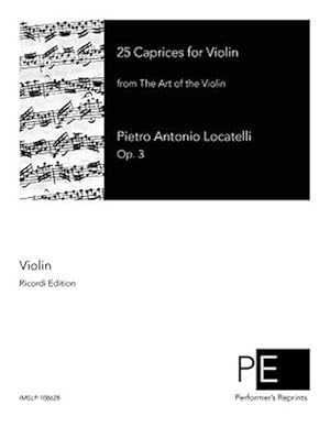 Seller image for 25 Caprices for Violin : From the Art of the Violin for sale by GreatBookPrices