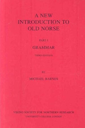 Imagen del vendedor de New Introduction to Old Norse: Grammar a la venta por GreatBookPrices