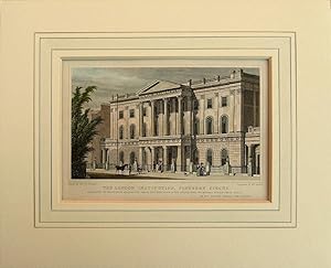 Seller image for Finsbury Circus. The London Institution. for sale by theoldmapman