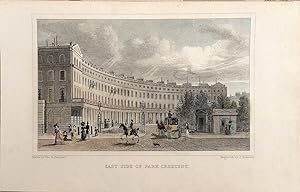 Imagen del vendedor de Regent's Park: East side of Park Crescent. a la venta por theoldmapman