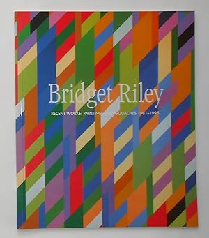 Imagen del vendedor de Bridget Riley - Recent Works Paintings and Gouaches 1981 - 1995 (Spacex Gallery, Exeter 14 October - 18 November 1995) a la venta por David Bunnett Books