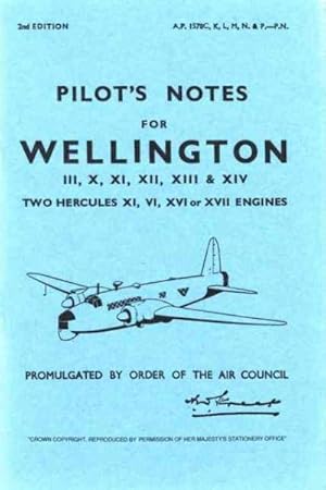 Seller image for Vickers Armstrong Wellington Iii, X, & XIV Pilot's Notes for sale by GreatBookPrices