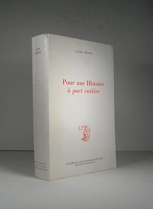 Image du vendeur pour Pour une histoire  part entire mis en vente par Librairie Bonheur d'occasion (LILA / ILAB)