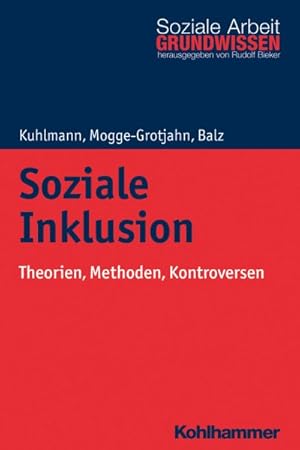 Imagen del vendedor de Soziale Inklusion : Theorien, Methoden, Kontroversen -Language: german a la venta por GreatBookPrices