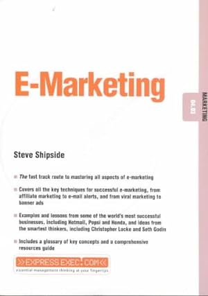 Imagen del vendedor de E-Marketing a la venta por GreatBookPrices