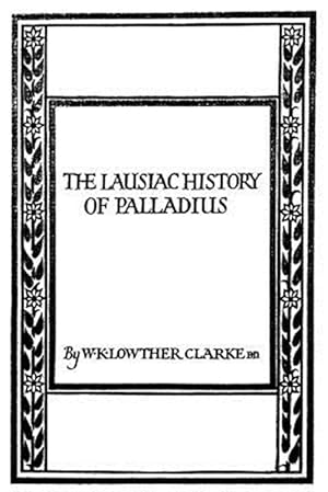 Seller image for Lausiac History of Palladius for sale by GreatBookPrices