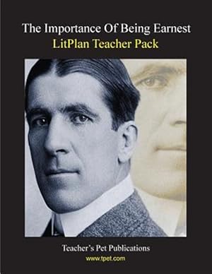 Imagen del vendedor de Litplan Teacher Pack: The Importance of Being Earnest a la venta por GreatBookPrices