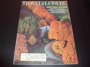 Image du vendeur pour Travel and Leisure Aug 1985 Autumn in Vermont, Paris For Lovers mis en vente par Joseph M Zunno