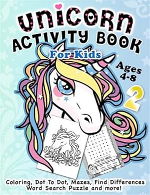 Imagen del vendedor de Unicorn Activity Book for Kids Ages 4-8: Fantastic Beautiful Unicorns a la venta por GreatBookPrices
