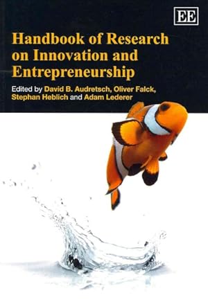 Bild des Verkufers fr Handbook of Research on Innovation and Entrepreneurship zum Verkauf von GreatBookPrices