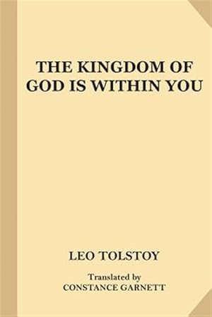 Immagine del venditore per Kingdom of God Is Within You : Fine Print venduto da GreatBookPrices
