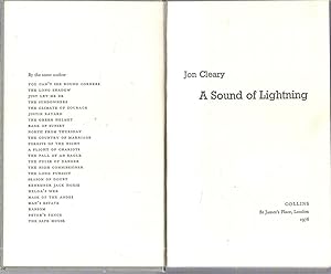 Seller image for A Sound of Lightning for sale by Caerwen Books