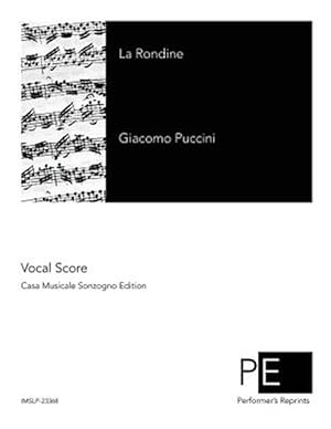 Image du vendeur pour La Rondine -Language: italian mis en vente par GreatBookPrices