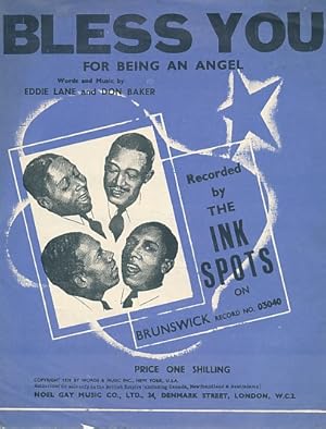 Immagine del venditore per Bless you for Being an Angel (Sheet music) venduto da Barter Books Ltd