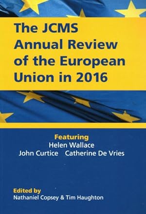 Immagine del venditore per JCMS Annual Review of the European Union in 2016 venduto da GreatBookPrices