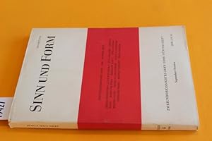 Sinn und Form. Beiträge zur Literatur. 32. Jahr/ 1980/ 5. Heft